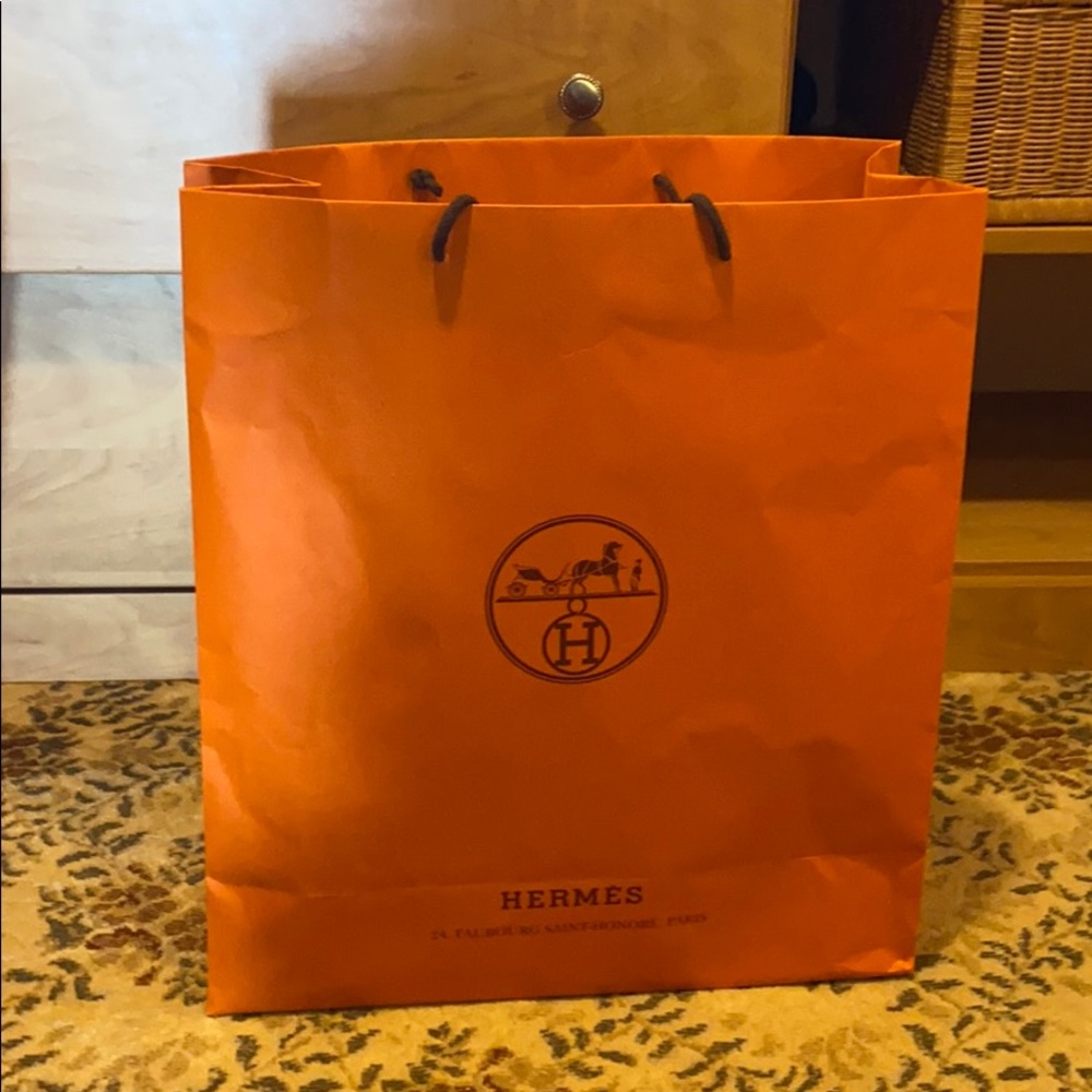 Large Hermes Shopping Bag